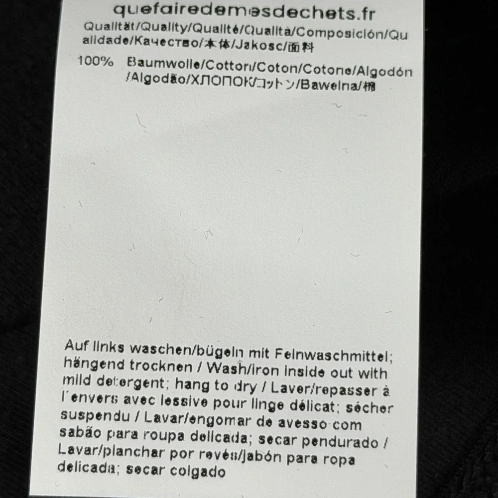 BOSS Hugo Boss Tiburt 446 Mercerised Black T-Shirt with Contrast Trim - Size S - Picture 6 of 7